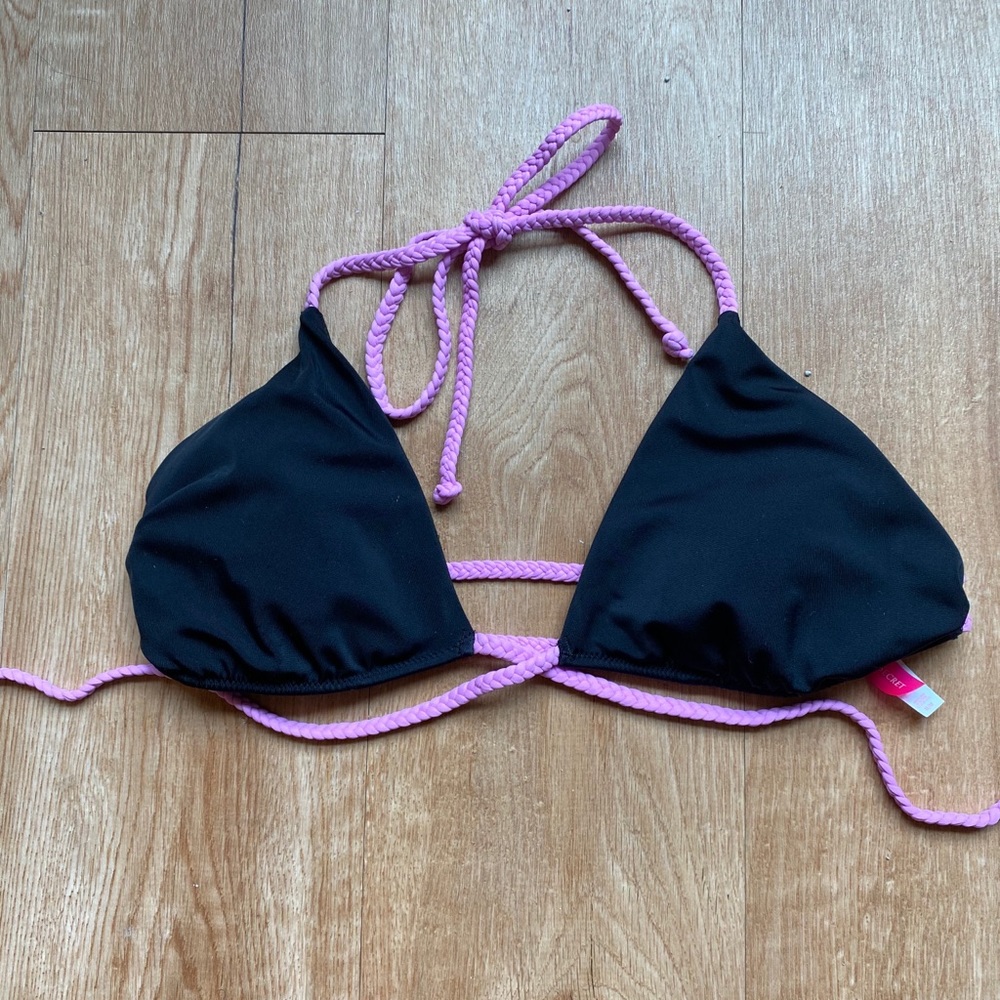 *MOVING SALE* VS braided wrap tie bikini TOP